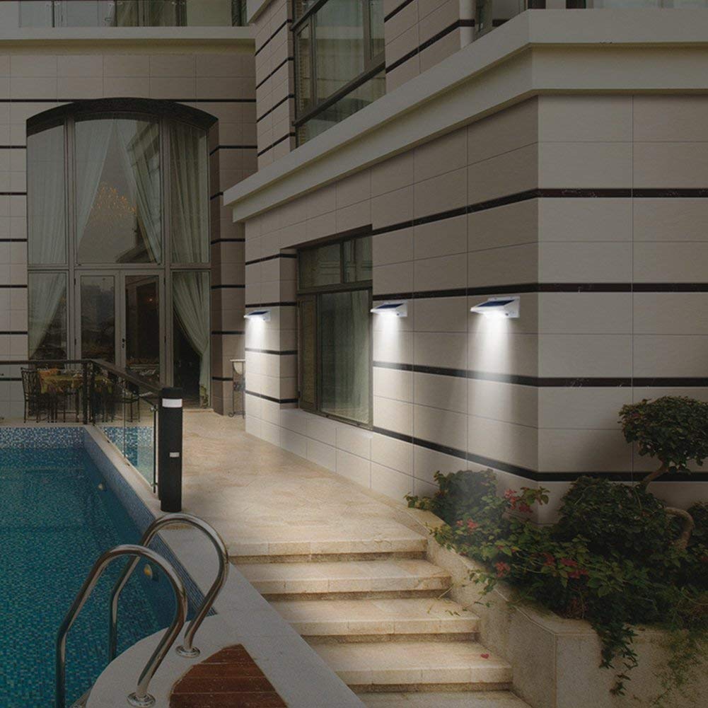 Solar-powered outdoor lights by ithird