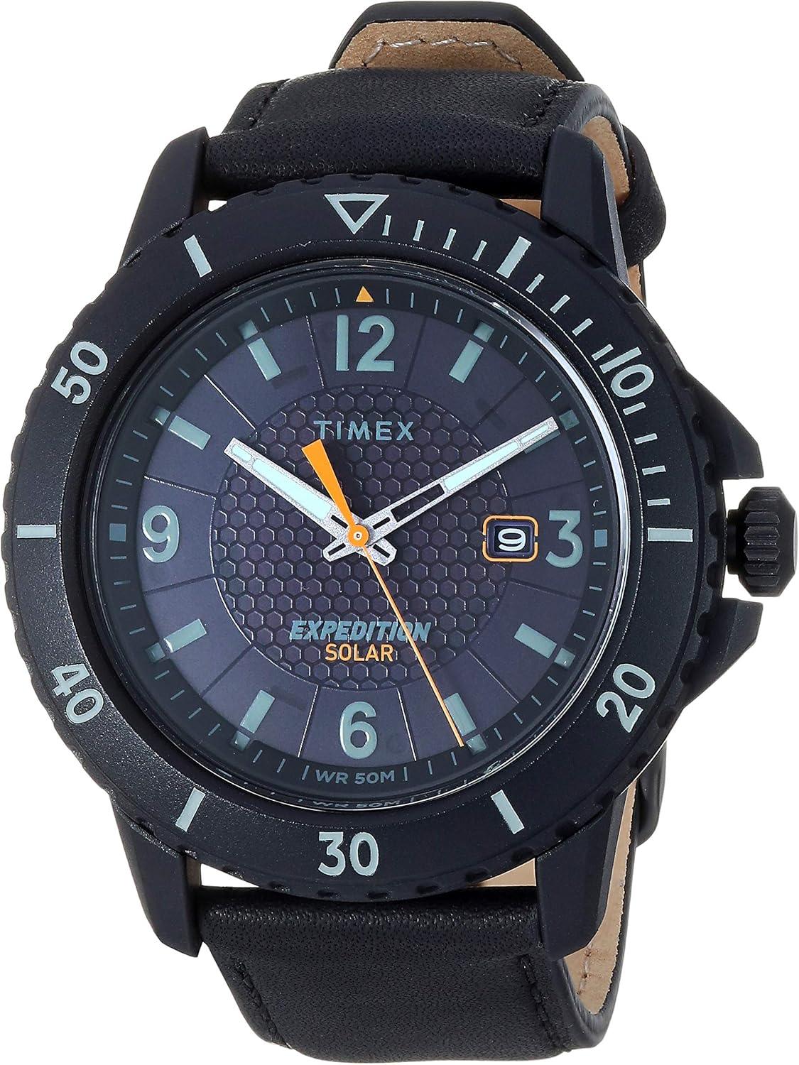 Solar-powered watch by timex