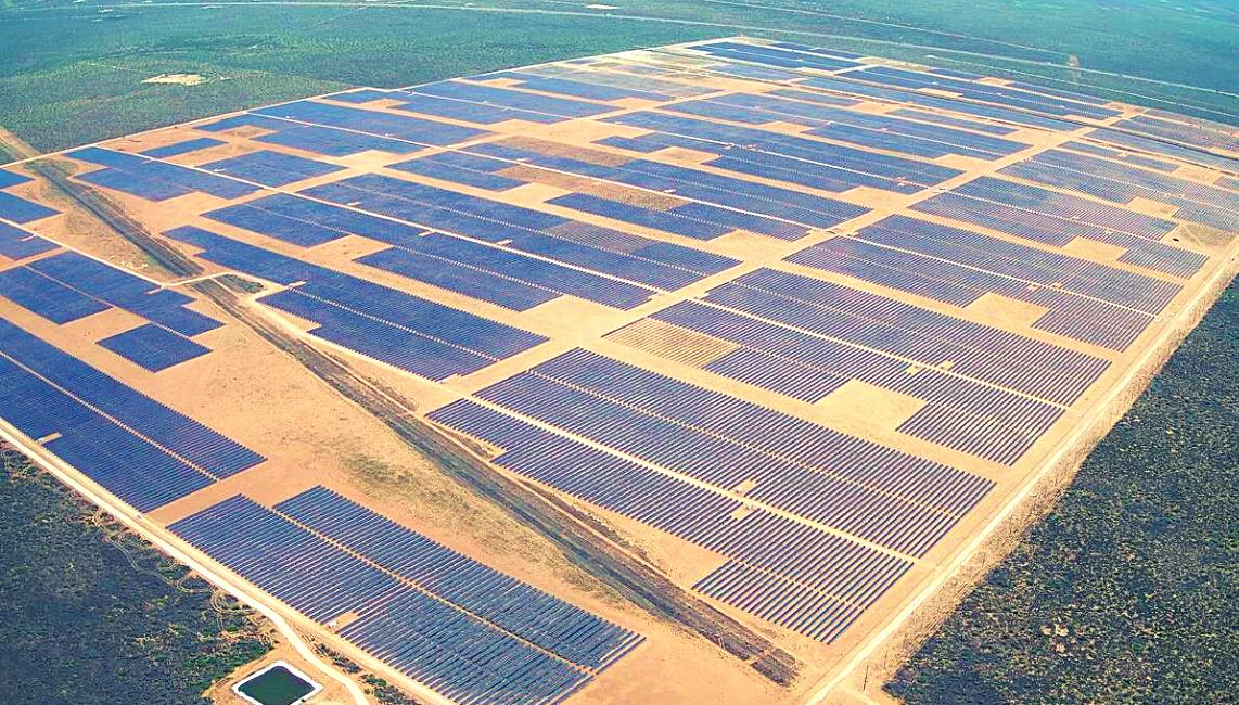Chariot energy's oberon solar farm located in west texas