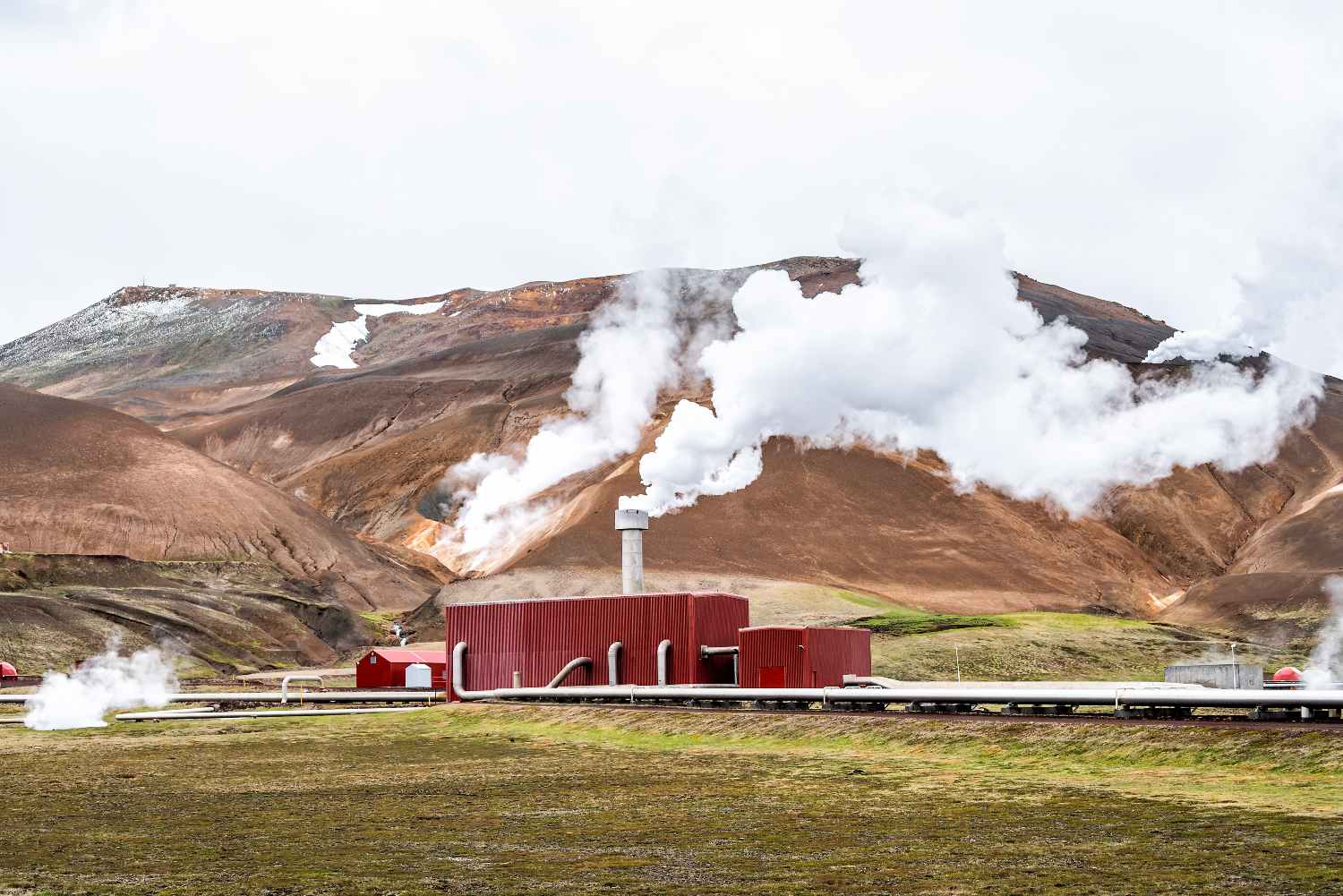 Iceland geothermal plant