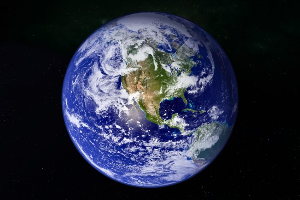 Planet earth from space