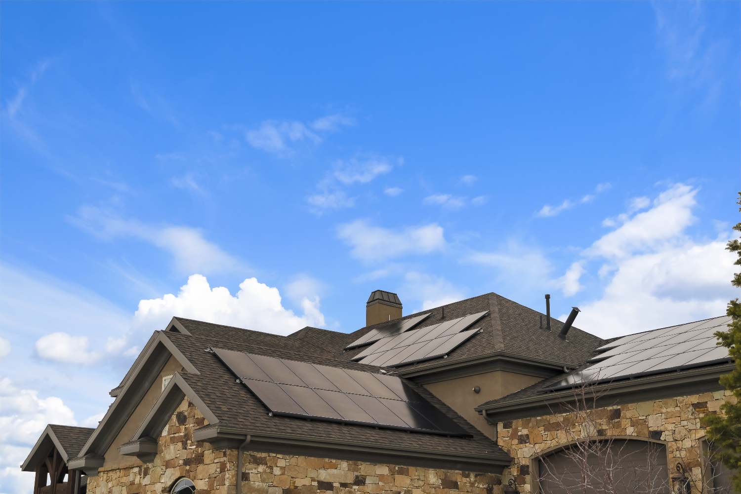 Rooftop solar panels 1